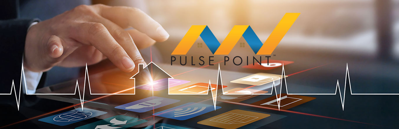 person opening pulse point on tablet